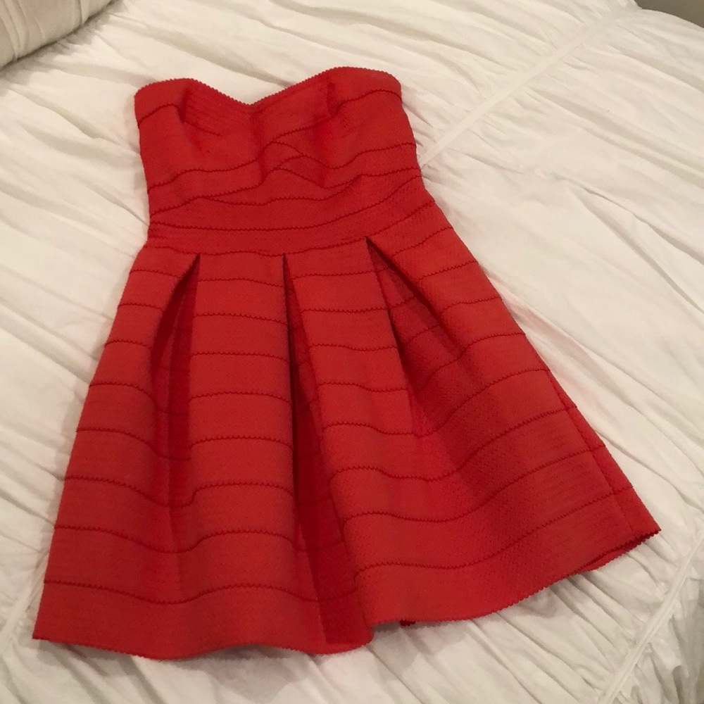 Express Pink bandage dress
